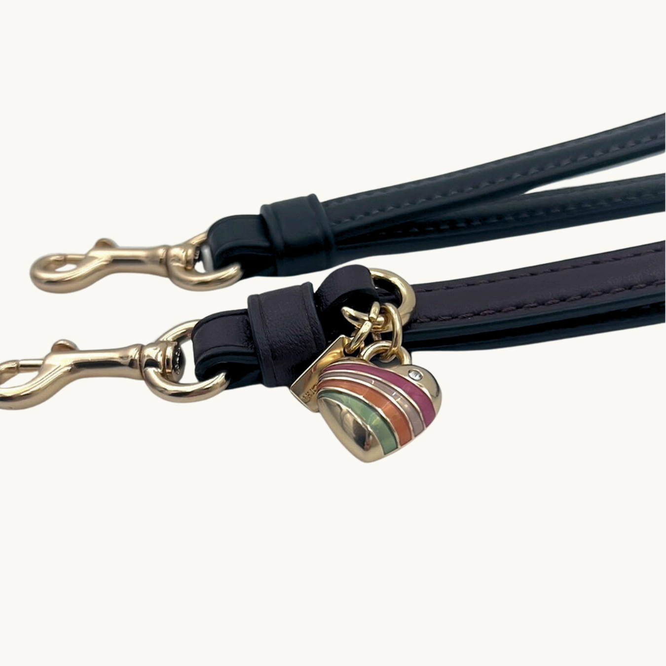 コーチ 長財布 (箱付き) / LONG ZIP AROUND WALLET / ブラック シグネチャークロスグレインレザー