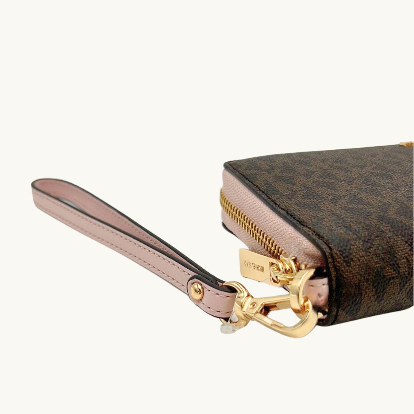 マイケル・コース 長財布 / Jet Set Travel Continental / パウダーブラッシュ キャンバス