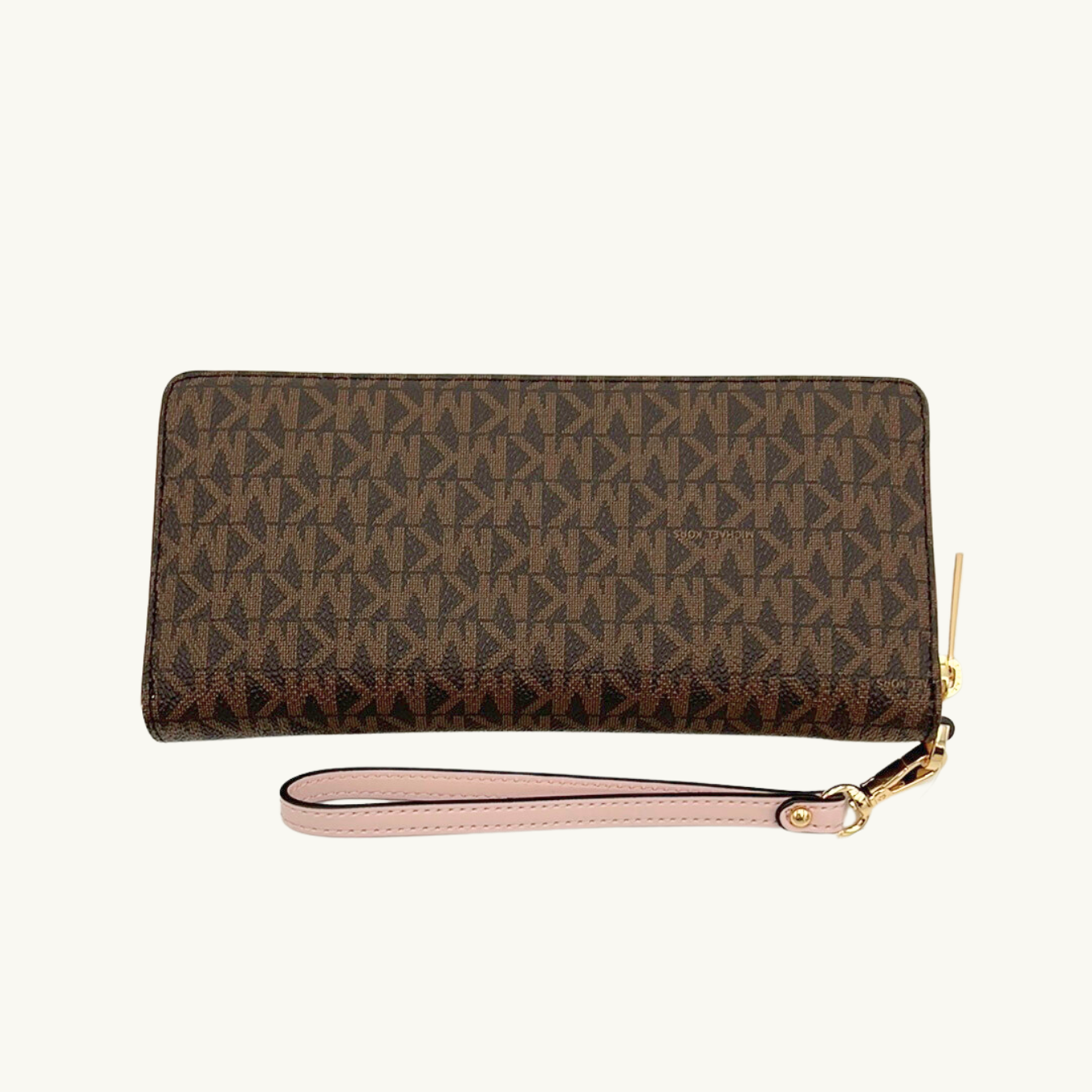 マイケル・コース 長財布 / Jet Set Travel Continental / パウダーブラッシュ キャンバス