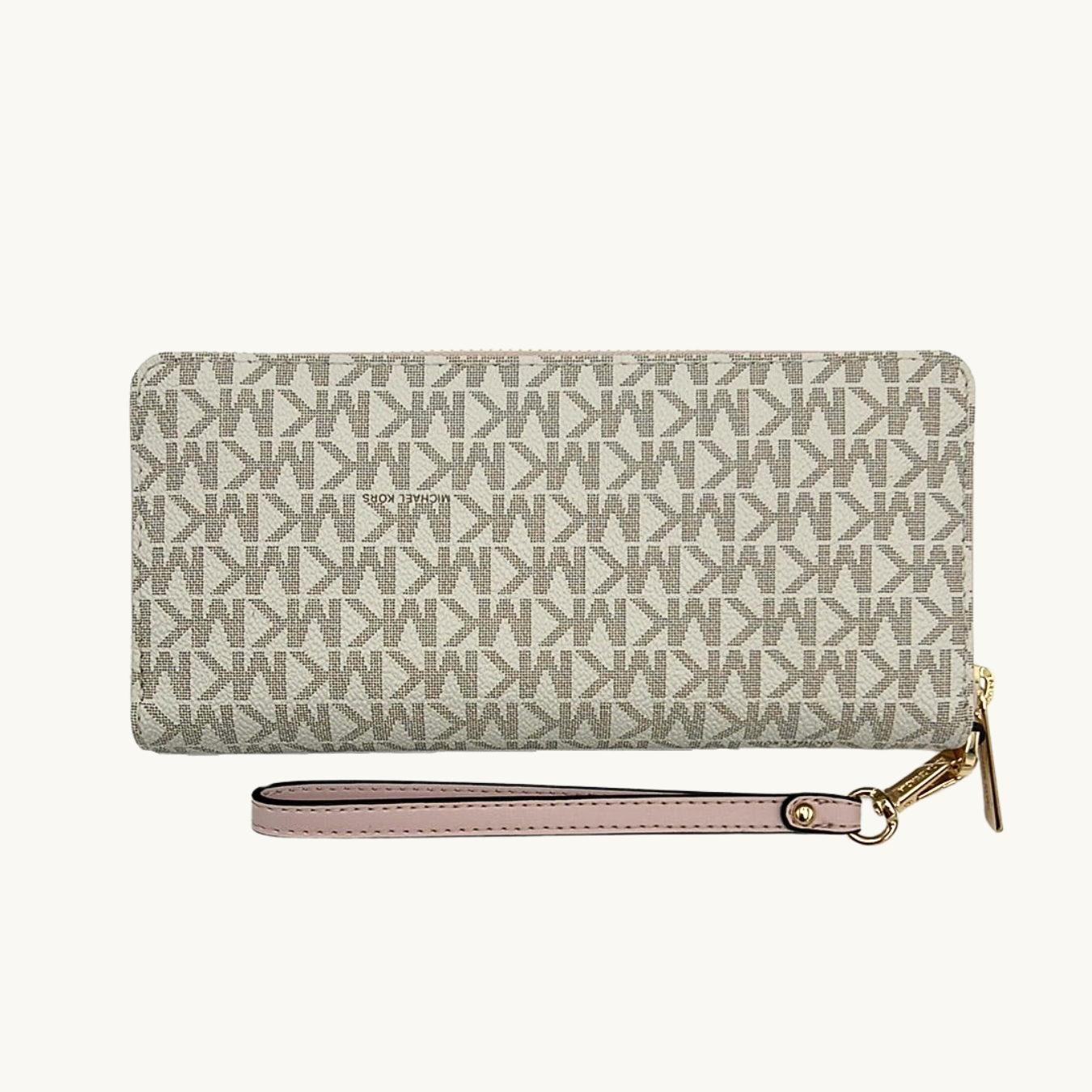 マイケル・コース 長財布 / Jet Set Travel Continental / パウダーブラッシュマルチ キャンバス