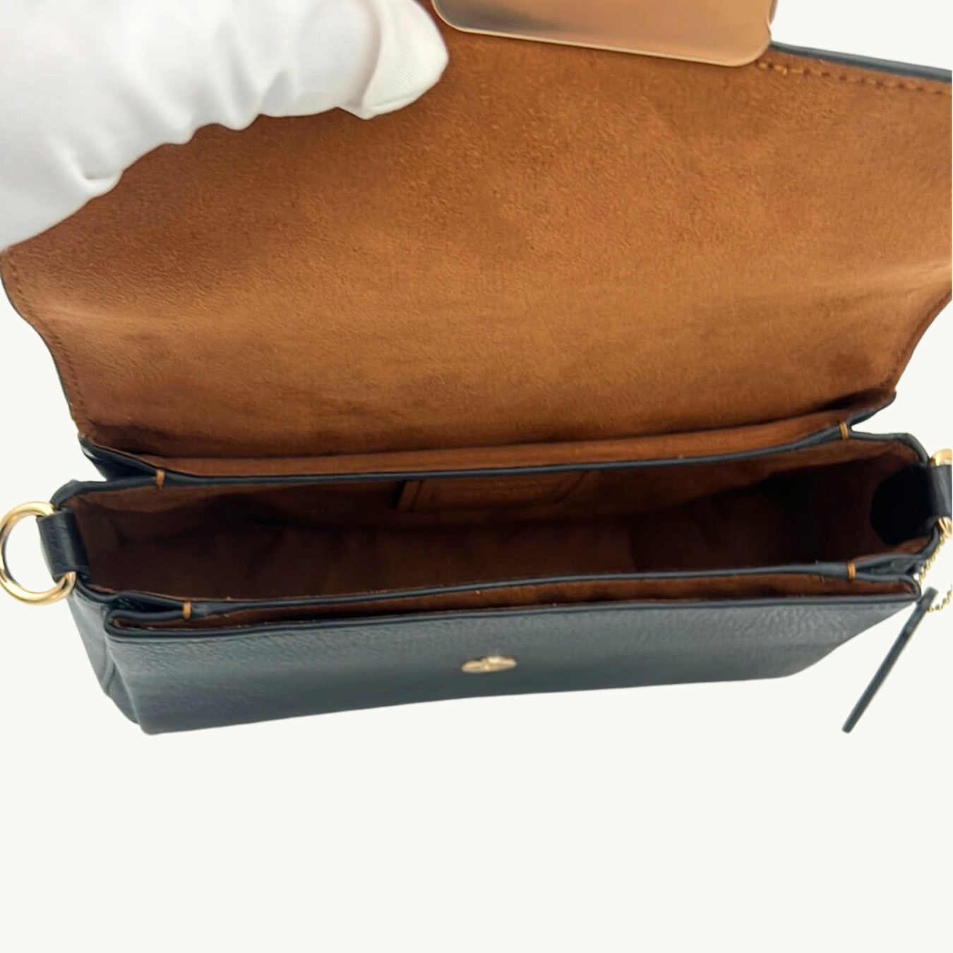 コーチ グレース ショルダー バッグ / GRACE SHOULDER BAG / ブラック ペブルレザー