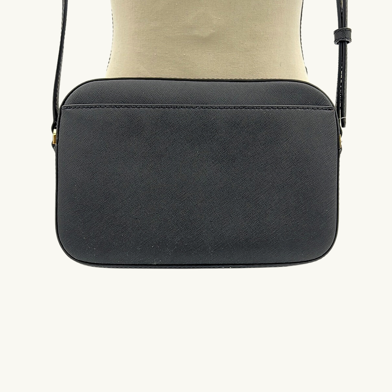 マイケル・コース ショルダーバッグ レディース / JET SET ITEM EAST WEST ZIP CHAIN CROSSBODY / ブラック サフィアーノレザー