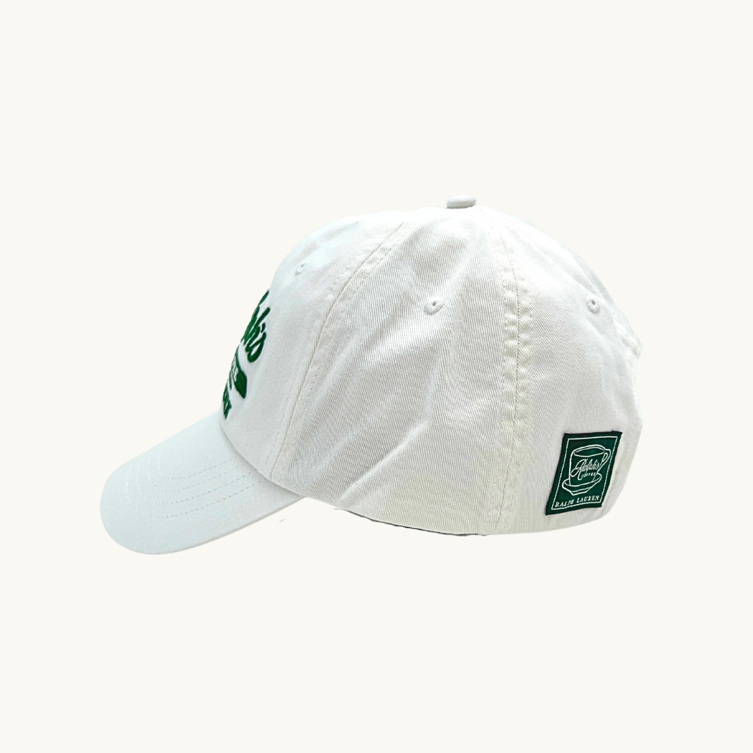 ポロラルフローレン コーヒー キャップ /  Ralph's Coffee Ball Cap Baseball Hat NEW YORK / ホワイト