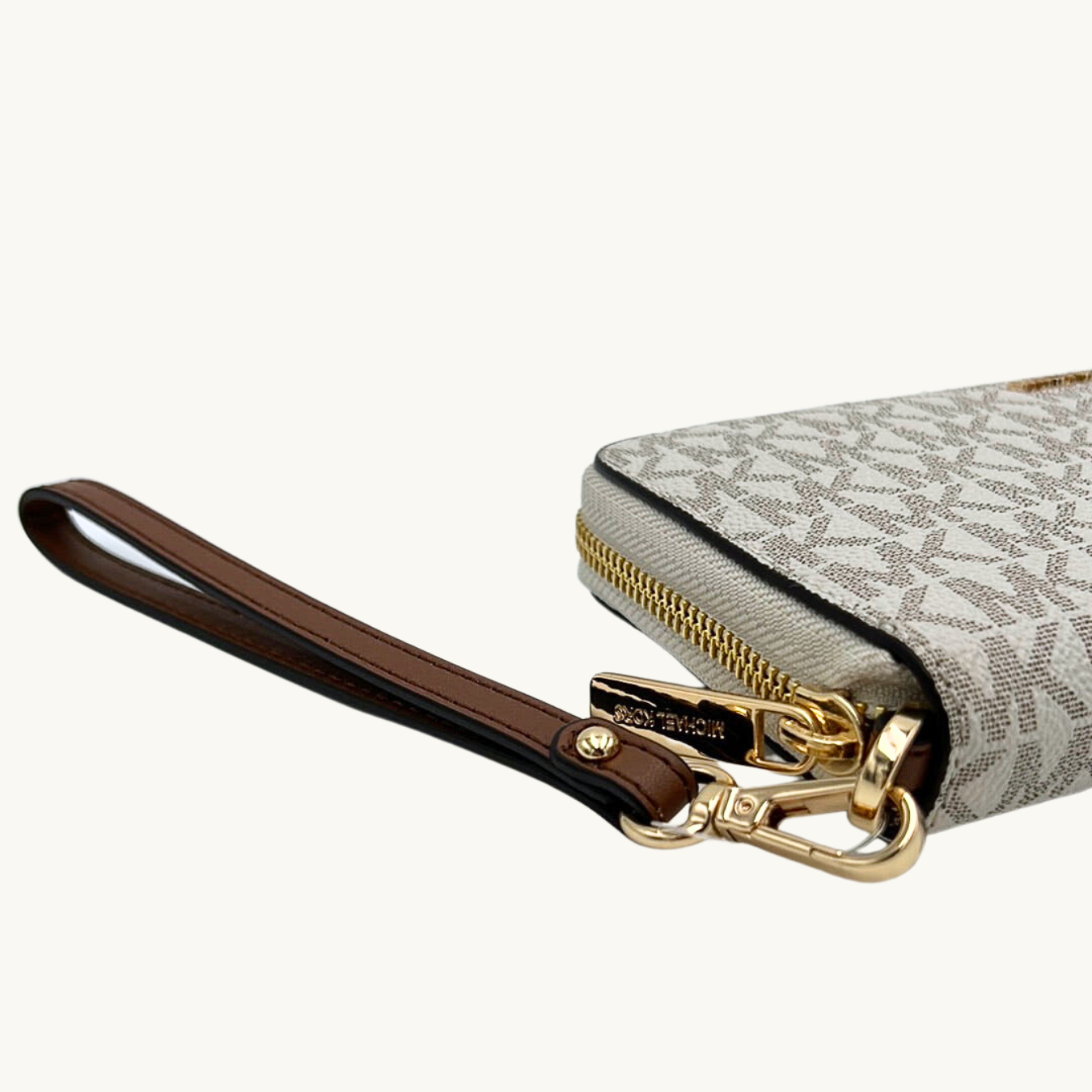 マイケル・コース 長財布 / Jet Set Travel Continental / バニラ キャンバス