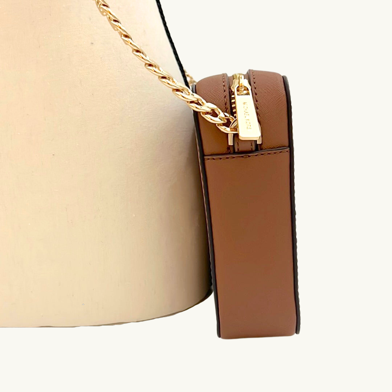 マイケル・コース ショルダーバッグ レディース / JET SET ITEM EAST WEST CROSSBODY / ラゲッジブラウン サフィアーノレザー