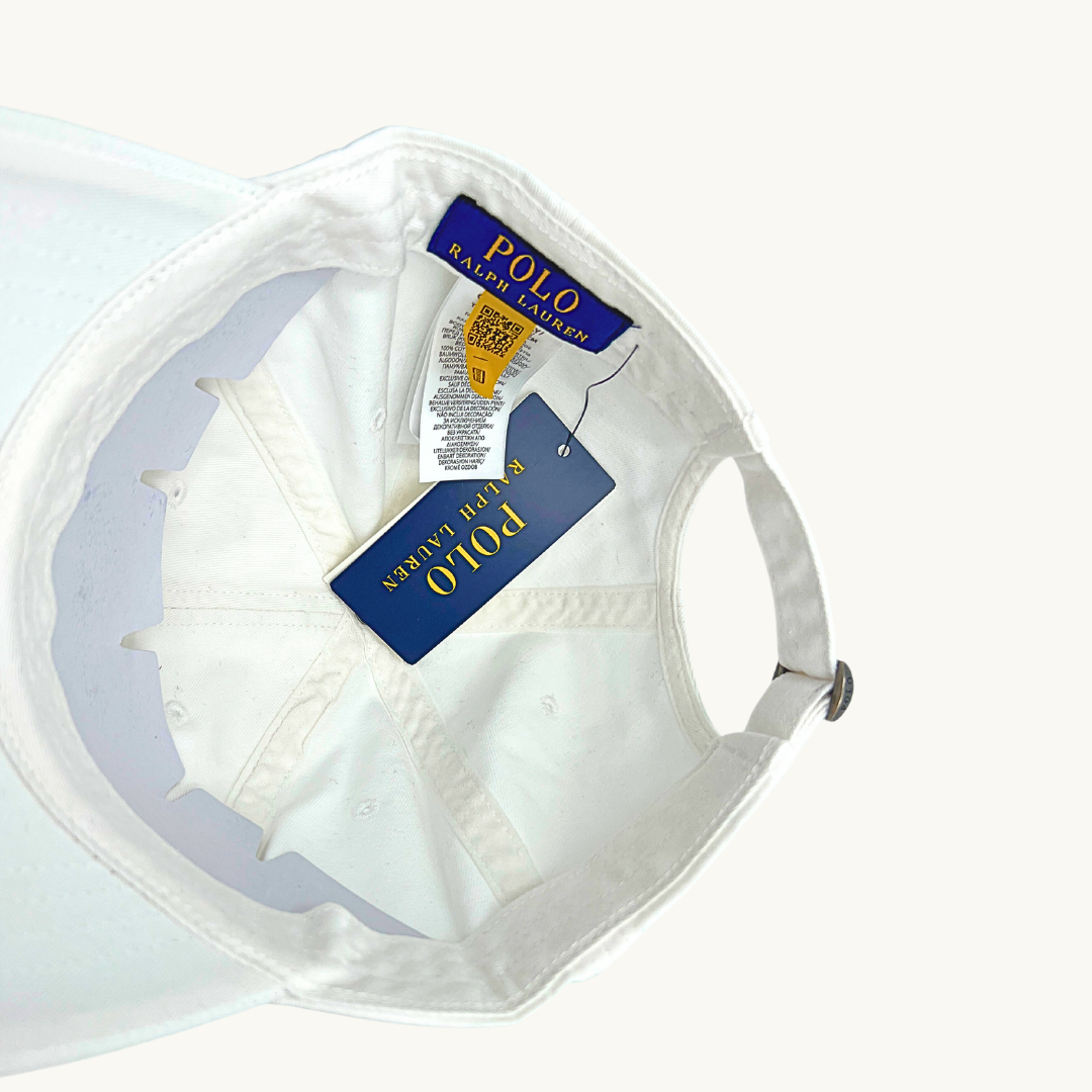 ポロラルフローレン コーヒー キャップ /  Ralph's Coffee Ball Cap Baseball Hat NEW YORK / ホワイト