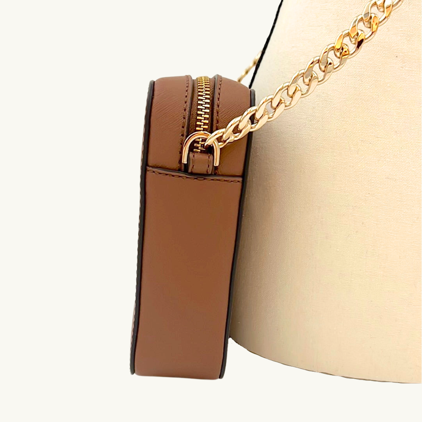 マイケル・コース ショルダーバッグ レディース / JET SET ITEM EAST WEST CROSSBODY / ラゲッジブラウン サフィアーノレザー